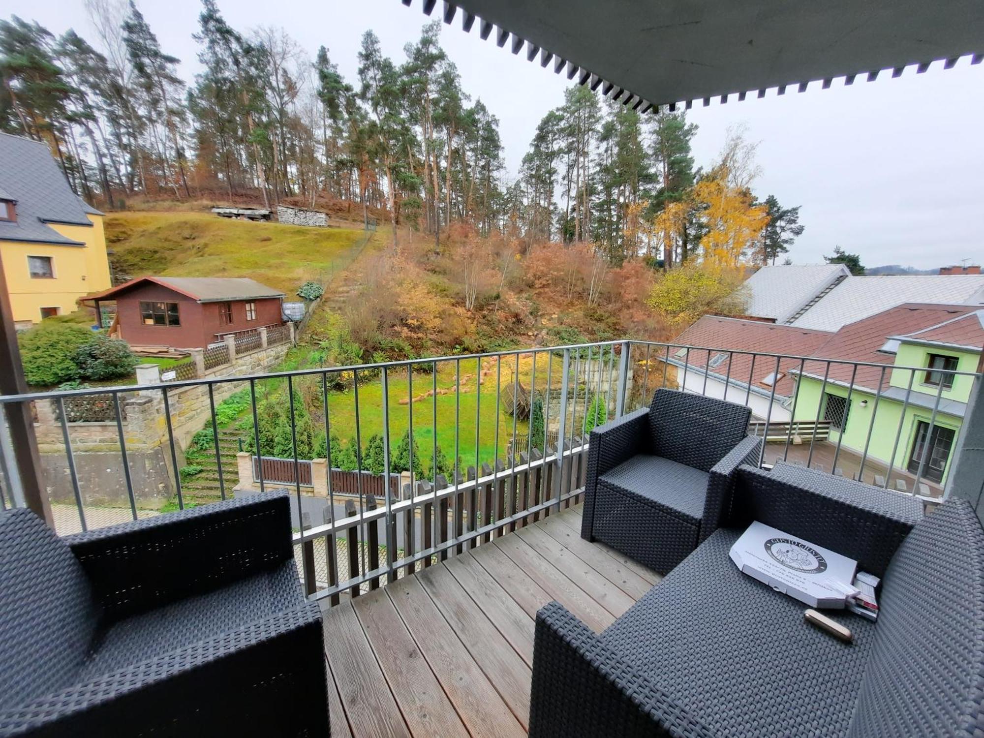 Ferienwohnung Pod Hrazi & Sedme Nebe Staré Splavy Exterior foto